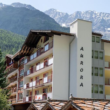 Ferienwohnung Haus Aurora Saas-Grund Exterior foto
